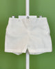 YoYo Children's Boutique Baptism Off-White & Blue Shorts Outfit