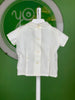 White  Pleated Organza Shorts Outfit - YoYo Children's Boutique