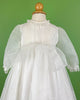 YoYo Children's Boutique Baptism Pamplona White Christening Gown