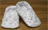 White Beaded Shoes - YoYo Children's Boutique