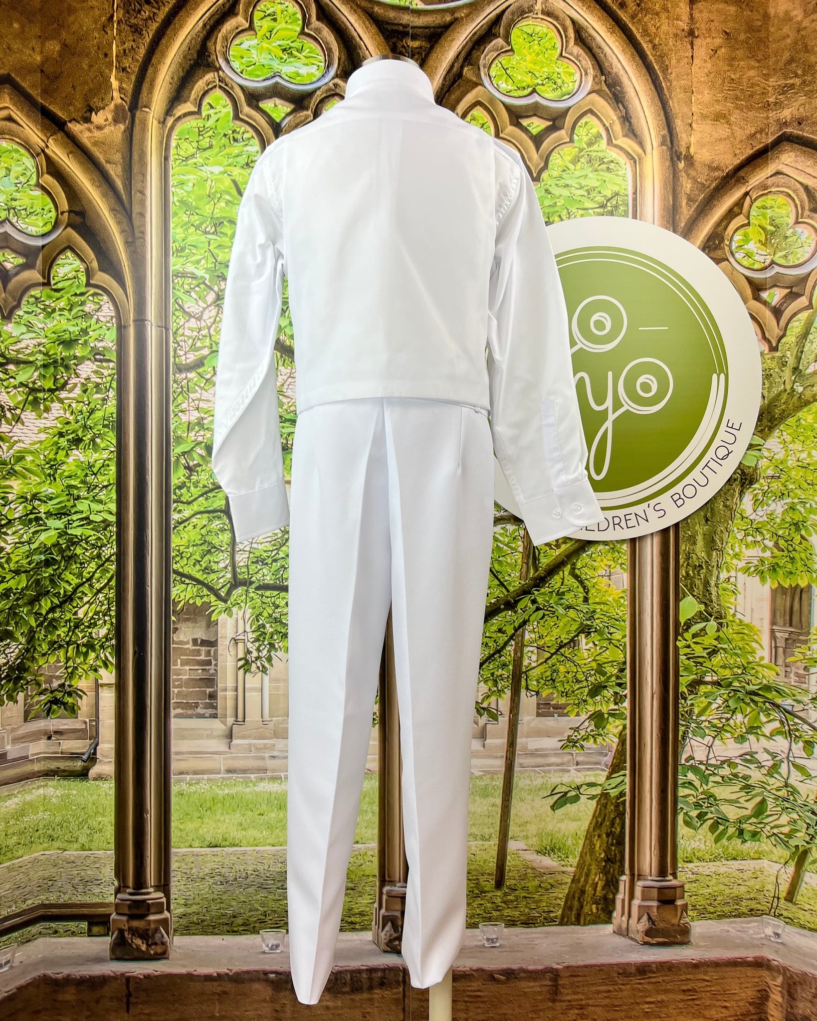 White First Communion Suit - First Communion Clothes for Boys - Miami ...