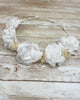 YoYo Children's Boutique Headbands White White Flowers & Baby Breath Crown