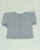 YoYo Children's Boutique Newborn 0M Grey Knit Newborn Outfit
