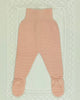 YoYo Children's Boutique Newborn 0M / Peach Peach Pink Knit & Pom Pom Newborn Outfit