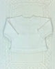 YoYo Children's Boutique Newborn 0M White Knit Newborn Outfit