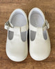 YoYo Children's Boutique Shoes Off-White T-Bar Shoes