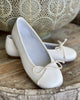 YoYo Children's Boutique Shoes White Ballerina Shoes